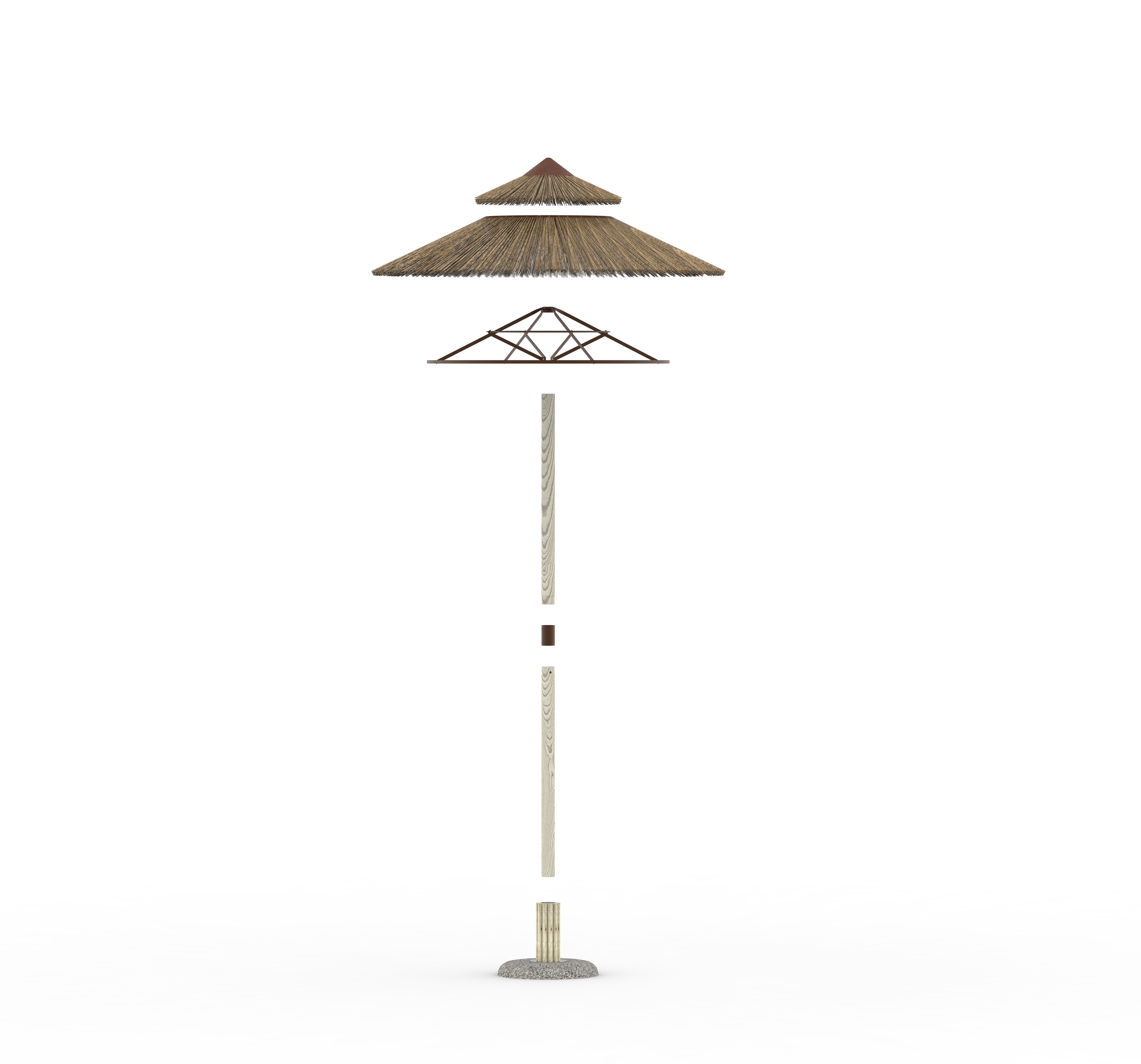 africompact sun umbrella - africompact outline